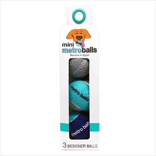 MET MINI METRO BALLS SEAFOAM 3PK