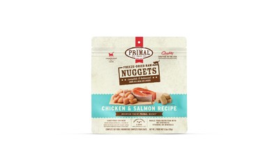 PRIMAL FD CAT NUGS CHKN/SLM 5.5Z