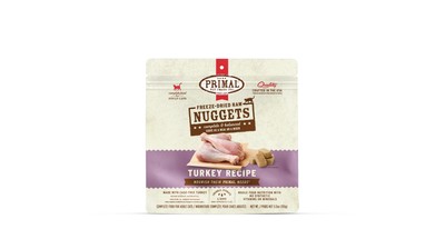 PRIMAL FD CAT NUGS TURKEY 5.5Z