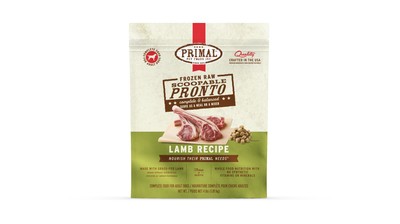PRIMAL FRZN K9 PROTO LAMB 4#
