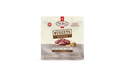 PRIMAL FD K9 NUGS VENISON 5.5Z