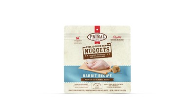 PRIMAL FD CAT NUGS RABBIT 5.5Z