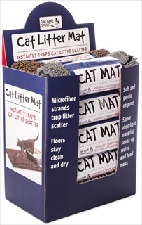 DGS CAT LITTER MAT DISPLAY 10PC