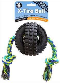 PQ X-TIRE JINGLE W/ROPE LG