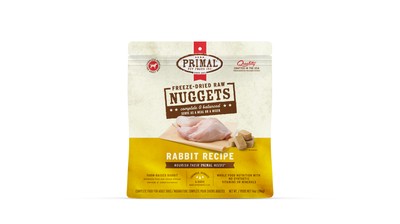 PRIMAL FD K9 NUGS RABBIT 14Z