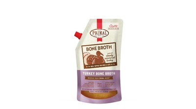 PRIMAL FRZN BONE BROTH TRKY 20Z