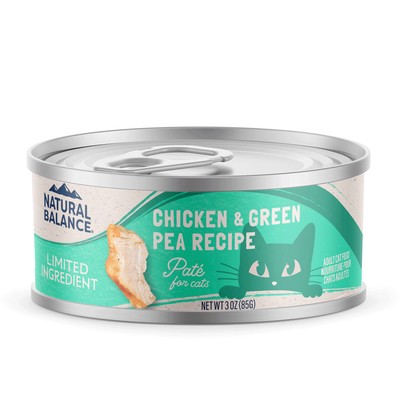 NAT BAL CAT CAN CHKN/PEA 3Z