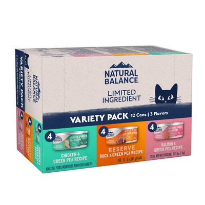 NAT BAL CAT CAN VAR PK 3Z 12CT