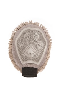 DGS GROOMING MITT GREY