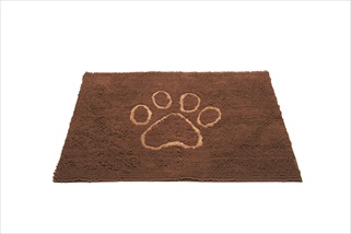 DGS DIRTY DOG MAT MOCHA SM