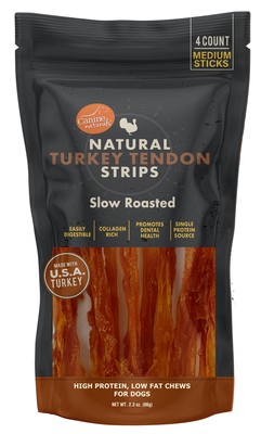 K9 NAT TURKEY TENDON STRIPS 3Z