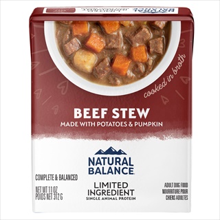 NAT BAL DOG PAK BEEF STEW 11Z