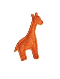 BARK BOW LOOFA GIRAFFE SM