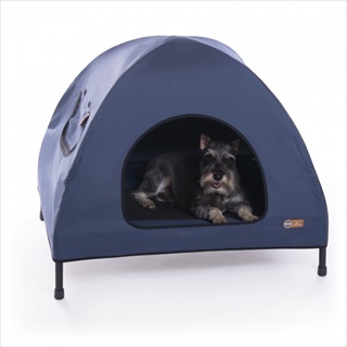 KH PET COT HOUSE MED NAVY BLUE