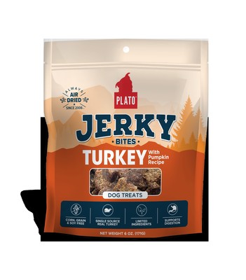PLATO JERKY BITES TRKY/PMPKN 6Z