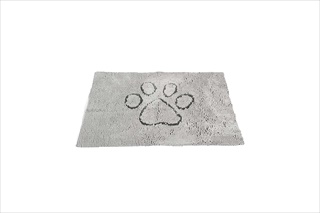 DGS DIRTY DOG MAT SILVER MED