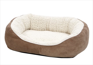 MW CUDDLE BED TAUPE SMALL