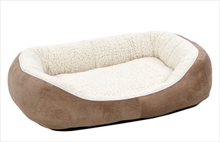 MW CUDDLE BED TAUPE MEDIUM