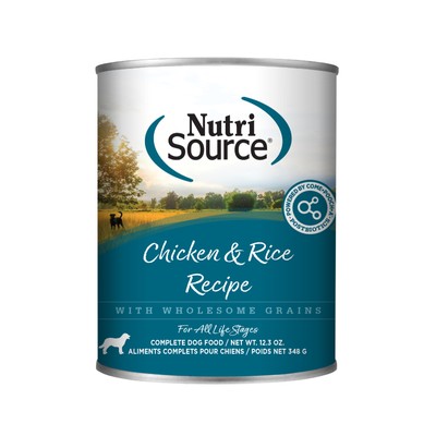 NS DOG CAN CHICKEN/RICE 12.3Z