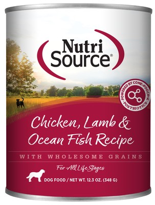 NS DOG CAN CHKN/LAMB/FISH 12.3Z