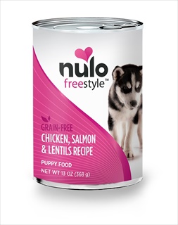 NULO FREE PUPPY CAN SALMON 13Z