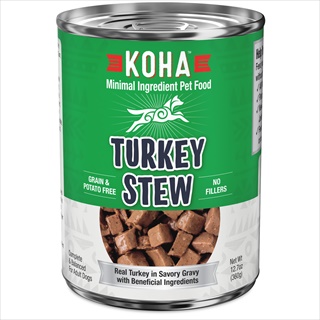 KOHA DOG CAN STEW TURKEY 12.7Z