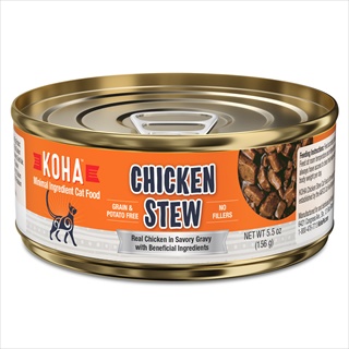 KOHA CAT CAN STEW CHICKEN 5.5Z