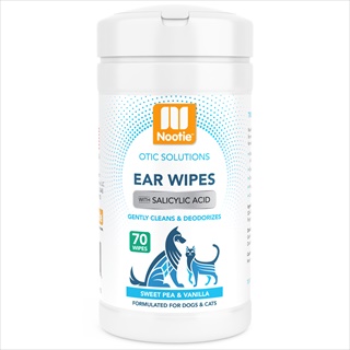 NOOTIE EAR WIPE PEA/VANILLA 70CT