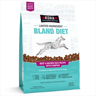 KOHA DOG BLAND BEEF/RICE 3.5#