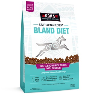 KOHA DOG BLAND BEEF/RICE 20#