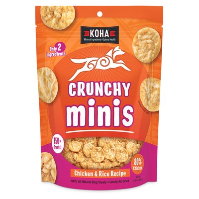 KOHA DOG CRNCH MINI CHKN 10.58Z