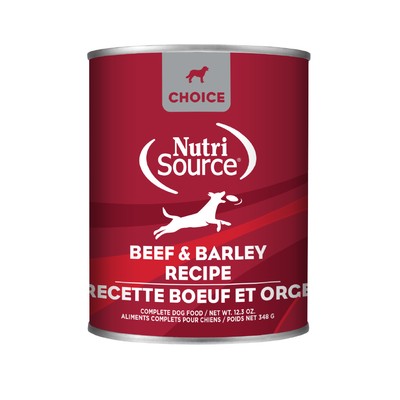 NS CHOICE DOG CAN BF/BLY 12.3Z