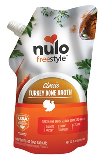 NULO FREE BONE BROTH TURKEY 20Z