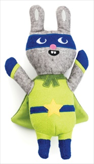 JB WOOL TOY JUMPNJAX RABBIT 11"