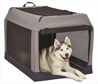 MW CANINE CAMPER CRATE GRAY 42"