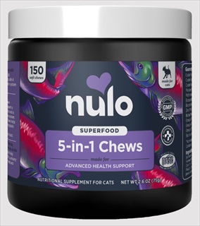 NULO CAT CHEW 5 IN 1 - 150CT