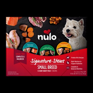 NULO DOG CUP STEW VARIETY 12PK