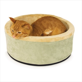 KH THERMO-KITTY BED LG SAGE 20