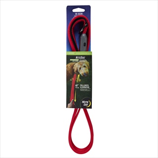 NI LED LEASH RECHG RED/RED