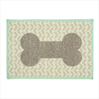 LP FASHION MAT GEO BONE AQUA