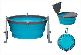 LP BELLA ROMA TRAVEL BOWL BLUE L