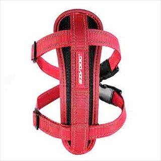 EZY HARNESS CHST PLT SM RED