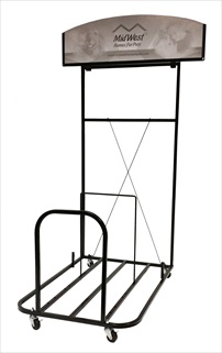 MW DISPLAY RACK CRATES X PENS