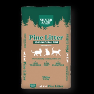 SILVER SAGE CAT LITTER PINE 20#