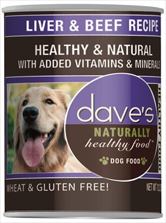 DAVES DOG CAN NH LIVER/BEEF 13Z