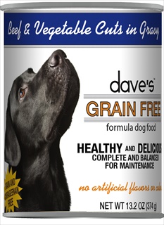 DAVES DOG CAN STEW BF/VEG 13.2Z