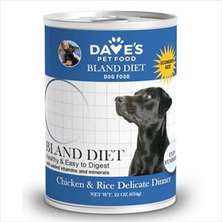 DAVES DOG CAN REST CHKN/RICE 22Z