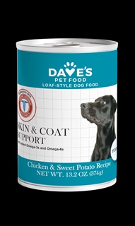 DAVES DOG CAN SKIN/COAT 13.2Z