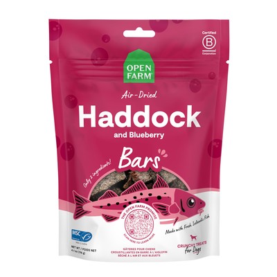 OF DOG TREAT BARS HADDOCK 4.1Z