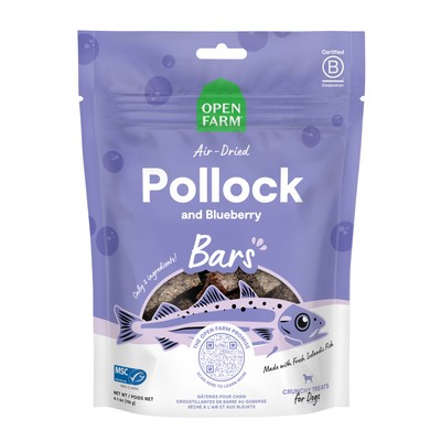 OF DOG TREAT BARS POLLOCK 4.1Z